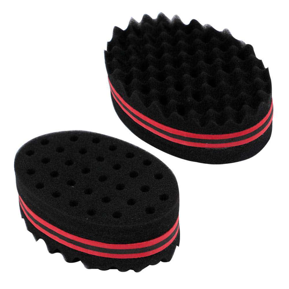 Red Small Hole Hair Sponge