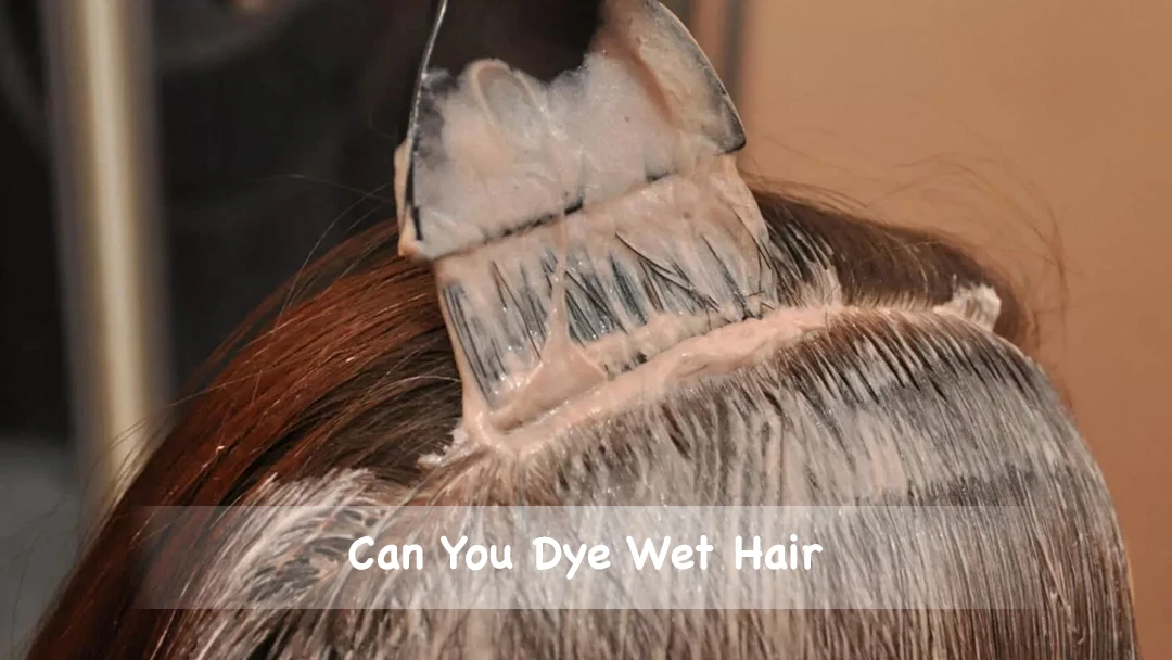 can you dye wet hair with permanent hair dye