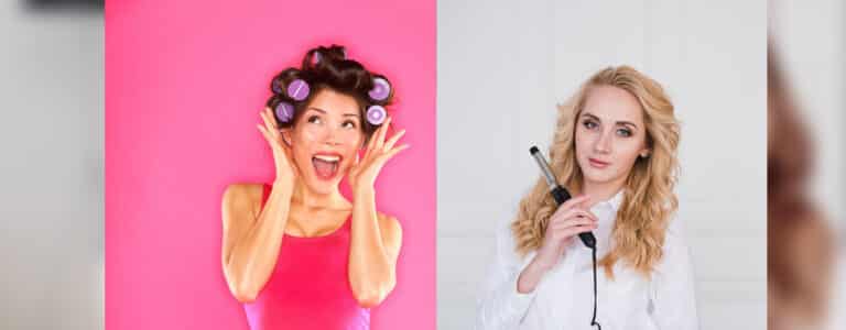Hot Roller VS Curling Iron | Which Styling Tool Ideal For Trendy Hair