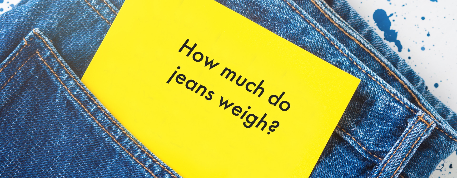 How much do jeans weigh feature