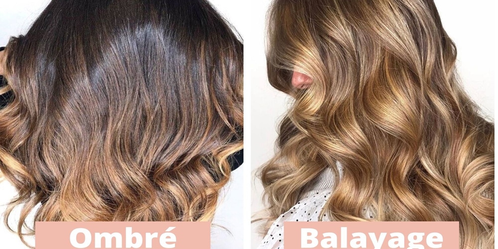 Is balayage the same as ombré