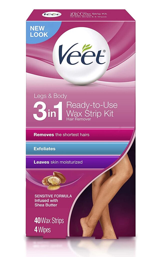 Veet gel hair remover cream formulated for sensitive skin